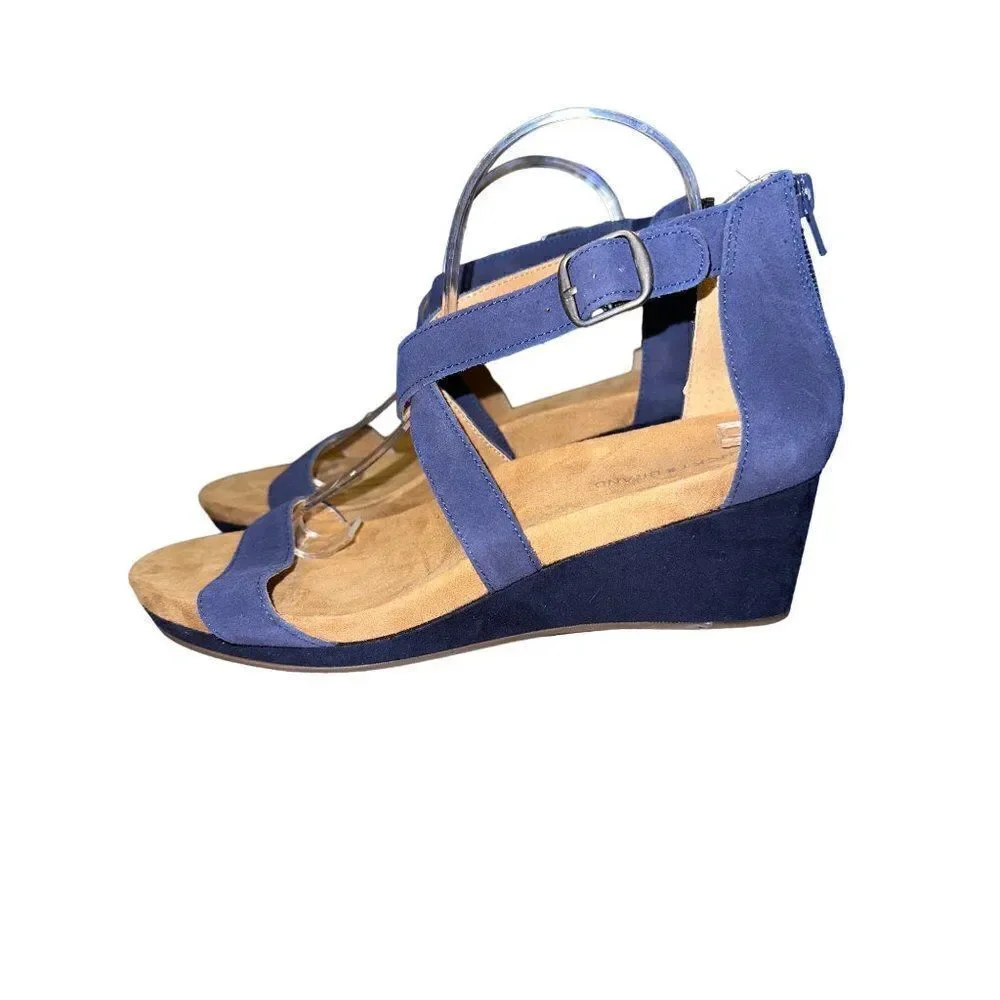 Lucky Brand Women's Kenadee Wedge Sandal Size 11‎